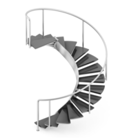 escaleras isométricas 3d aisladas png