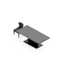 Isometric Table set Perspective 3D render png