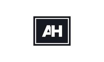 Letter AH Logo Pro Vector File Pro Vector Pro Vector