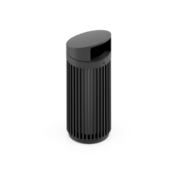 poubelles isométriques rendu 3d png