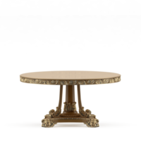 conjunto de mesa isométrica render 3d frontal png