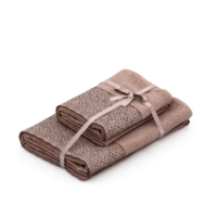 Isometric towels 3D isolated render png