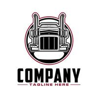 trucking logo - truck trailer logo vector