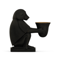 isometrische statue 3d isoliert rendern png