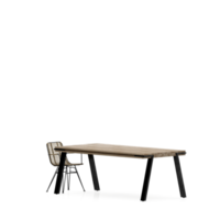 conjunto de mesa isométrica render 3d frontal png