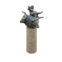 isometrische standbeeld 3d geïsoleerd geven png