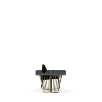 conjunto de mesa isométrica render 3d frontal png