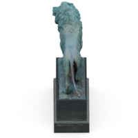 statue isométrique rendu 3d isolé png