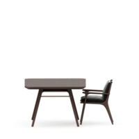 Isometric Table set front 3D render png