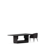 conjunto de mesa isométrica perspectiva 3d render png