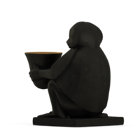 estátua isométrica 3d renderização isolada png