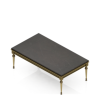 Isometric Table set Perspective 3D render png