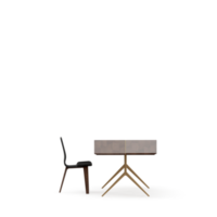 conjunto de mesa isométrica perspectiva 3d render png