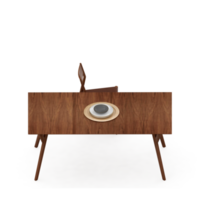 conjunto de mesa isométrica perspectiva 3d render png