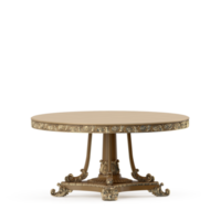 conjunto de mesa isométrica render 3d frontal png