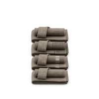 Isometric towels 3D isolated render png