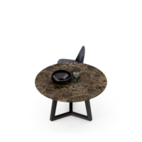 Isometric Table set Perspective 3D render png