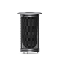 Isometric Trash Cans 3D Render png