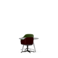 conjunto de mesa isométrica render 3d frontal png