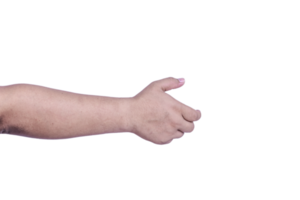 gesto de la mano en el fondo png