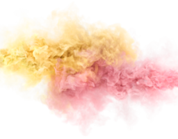 Humo de color png