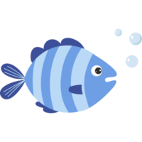 Undersea world. beautiful fish png