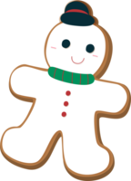 boneco de neve de biscoitos de natal. png