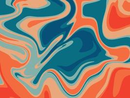 Psychedelic retro groove background vector