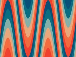 Psychedelic retro groove background vector