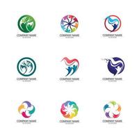 Abstract people logo design.fun people,healthy people,sport,community people symbol vector illustration