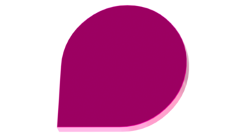 3d form med transparent bakgrund för meddelande, Citat och etc png