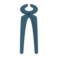 vector icon of pliers