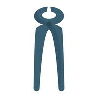 vector icon of pliers