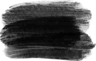 Black Ink Brush multiply transparency png