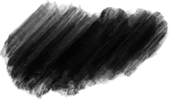 pincel de tinta negra multiplicar transparencia png