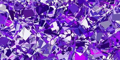 Light Purple, Pink vector texture with random triangles.