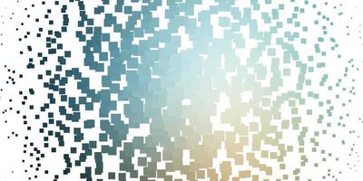 Light Blue, Red vector background with rectangles.