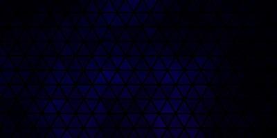 Dark Blue, Red vector background with polygonal style.