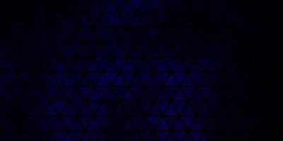 Dark Blue, Red vector background with polygonal style.