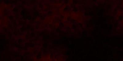 Dark red vector cover with simple hexagons.