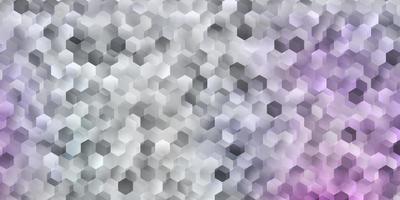 Light purple vector cover with simple hexagons.