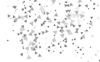 Light Silver, Gray vector pattern in polygonal style.