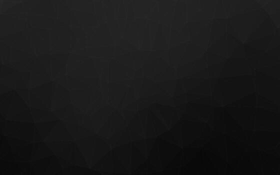 Dark Silver, Gray vector shining triangular pattern.