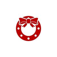 december christmas day simple icon vector