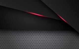 abstract light red black space frame layout design tech triangle concept gray texture background. eps10 vector