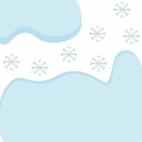 Abstract snowflake background texture with abstract spots in trendy winter hues vector