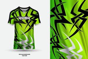 Modern mockup jersey design template vector