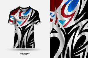 Jersey design 01 vector