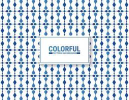 Colorful abstract geometric pattern design vector