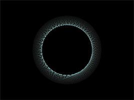 Dynamic circle Abstract  Futuristic Background vector